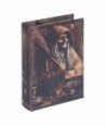 Caja Libro Bruja Vintage Decorativa para Almacenaje y Decoración
