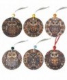Colgante buho 6 diferentes Modelos Etnico Ceramica Gris Amazon