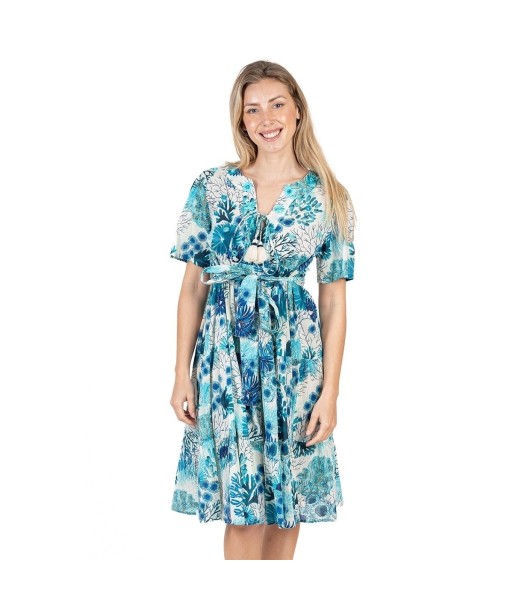 Isla Bonita Moda By SIGRIS - Vestido de Moda Mujer Elegante para Fiesta y Eventos Especiales