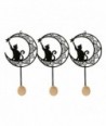 Percha Gato 3 Pomos Decorativo para Colgar Ropa y Accesorios en el Hogar