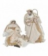 Nacimiento 3 pcs. para decoración navideña en resina de alta calidad