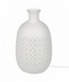 Lámpara Bohemio Blanco Porcelana 26 cm x 15,5 cm x 15,5 cm