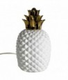 Lámpara Piña Decorativa de Porcelana Blanca