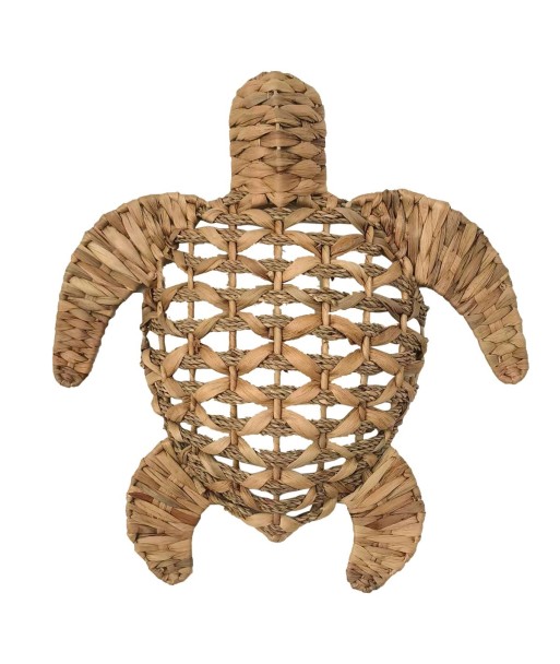 Adorno de Pared Tortuga Pequeña, Decoración Natural para Hogar, Accesorio Único para Estilo Bohemio y Ecológico