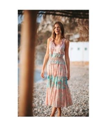Isla Bonita Moda By SIGRIS - Vestido Largo Midi para Mujer, Elegante y Moderno