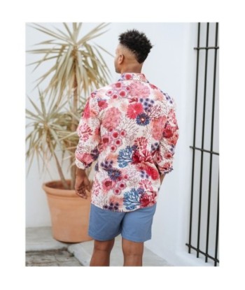 Isla Bonita Moda By SIGRIS - Camisa Hombre de Moda para Invierno