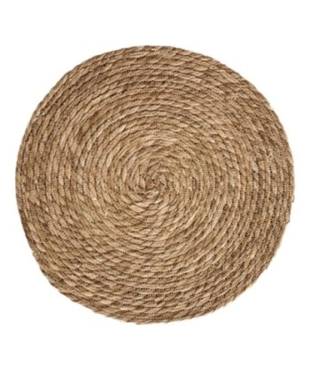 Salvamantel Natural de Palma y Hierba Marina, Ideal para Decoración de Mesa y Protección de Superficies, 40x40