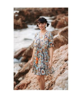 Isla Bonita Moda By SIGRIS - Vestido de Moda Mujer Elegante para Fiesta y Eventos Especiales