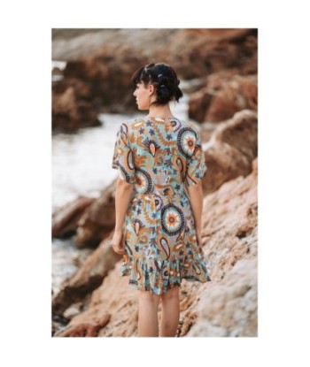 Isla Bonita Moda By SIGRIS - Vestido de Moda Mujer Elegante para Fiesta y Eventos Especiales