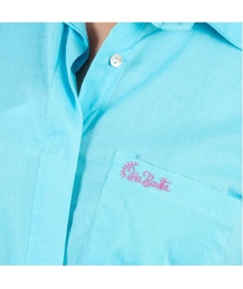Isla Bonita Moda By SIGRIS - Camisa de Mujer Manga Larga, Elegante y Versátil
