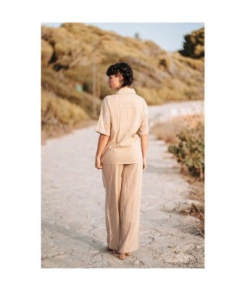 Isla Bonita Moda By SIGRIS - Camisa de Algodón 100% para Mujer, Estilo Glam