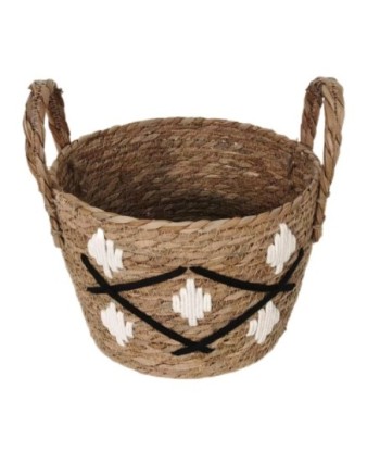 Cesta Decorativa Natural para Almacenamiento y Adorno de Pared, Ideal para Organizar Espacios y Añadir Estilo