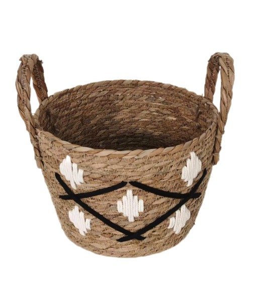 Cesta Decorativa Natural para Almacenamiento y Adorno de Pared, Ideal para Organizar Espacios y Añadir Estilo