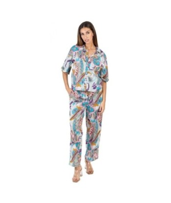 Isla Bonita Moda By SIGRIS - Camisa de Algodón 100% para Mujer, Manga Larga, Estilo Elegante y Versátil