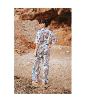 Isla Bonita Moda By SIGRIS - Camisa de Algodón 100% para Mujer, Manga Larga, Estilo Elegante y Versátil