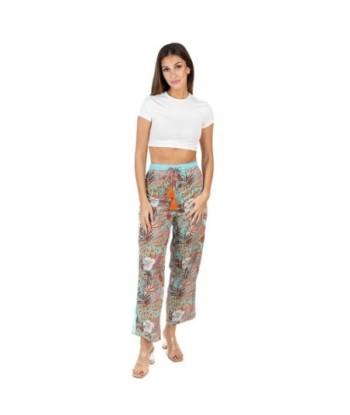 Isla Bonita Moda By SIGRIS - Pantalón de Mujer de Invierno, Estilo Animal Print, Alta Calidad