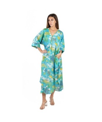 Isla Bonita Moda By SIGRIS - Vestido Largo Midi para Mujer, Elegante y Moderno