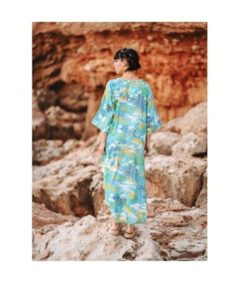 Isla Bonita Moda By SIGRIS - Vestido Largo Midi para Mujer, Elegante y Moderno