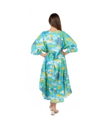Isla Bonita Moda By SIGRIS - Vestido Largo Midi para Mujer, Elegante y Moderno
