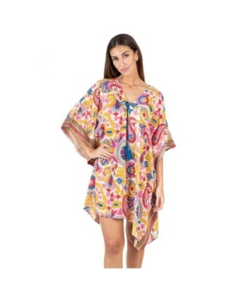 Isla Bonita Moda By SIGRIS - Kaftan de Moda Mujer para Vestir Elegante y Sofisticada