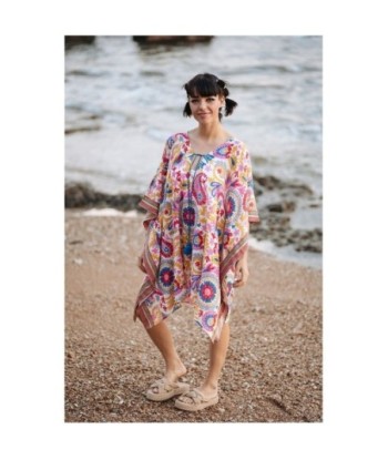 Isla Bonita Moda By SIGRIS - Kaftan de Moda Mujer para Vestir Elegante y Sofisticada