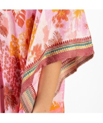 Isla Bonita Moda By SIGRIS - Poncho de Algodón 100% para Mujer