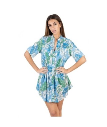 Isla Bonita Moda By SIGRIS - Camisa de Algodón 100% para Mujer, Manga Larga, Estilo Elegante y Versátil