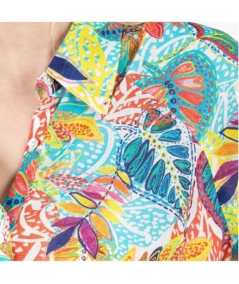 Isla Bonita Moda By SIGRIS - Blusa de Moda Mujer Elegante y Versátil