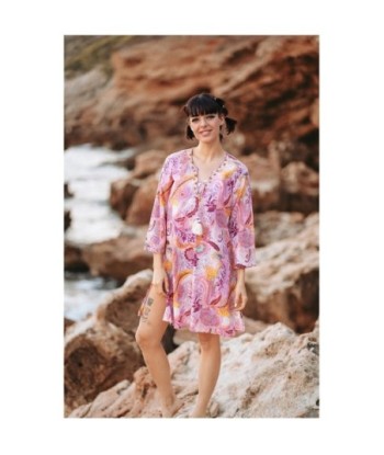 Isla Bonita Moda By SIGRIS - Kurta de Algodón 100% para Mujer - Estilo Elegante y Cómodo