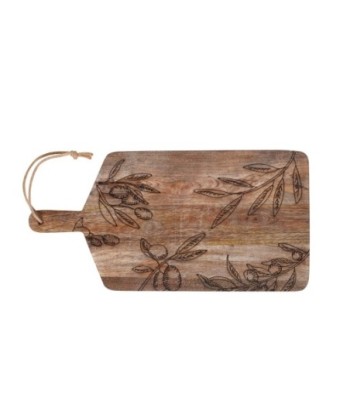 Tabla Cortar Aceitunas de Madera Ideal para Preparar Tapas y Aperitivos en Casa, Utensilio de Cocina Práctico