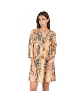Isla Bonita Moda By SIGRIS - Kurta de Algodón 100% para Mujer - Estilo Elegante y Cómodo