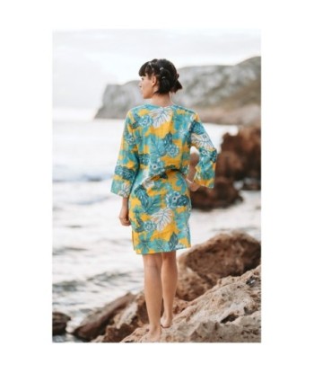Isla Bonita Moda By SIGRIS - Vestido Corto de Moda Mujer para Todas las Ocasiones