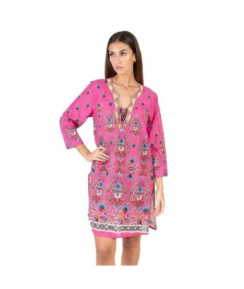 Isla Bonita Moda By SIGRIS - Vestido Corto de Moda Mujer para Todas las Ocasiones