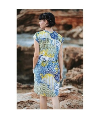 Isla Bonita Moda By SIGRIS - Vestido Corto de Moda Mujer | Vestido Fiesta Mujer Elegante