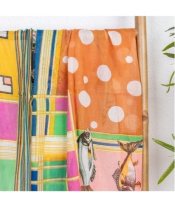 Isla Bonita Moda By SIGRIS - Pareo de Playa para Mujer, Estilo Bohemio y Elegante