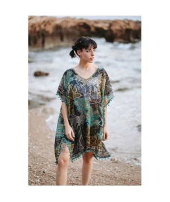 Isla Bonita Moda By SIGRIS - Poncho de Invierno para Mujer, Estilo Elegante y Cómodo
