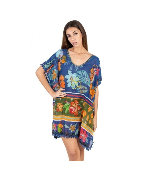 Isla Bonita Moda By SIGRIS - Poncho de Invierno para Mujer, Estilo Elegante y Cómodo