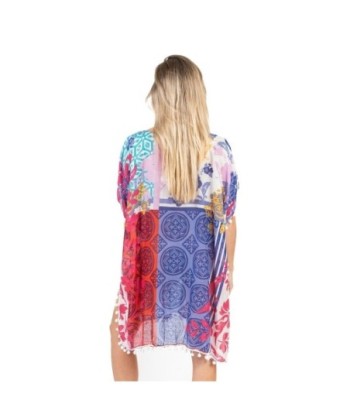 Isla Bonita Moda By SIGRIS - Poncho de Invierno para Mujer, Estilo Elegante y Cómodo