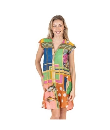Isla Bonita Moda By SIGRIS - Vestido de Moda Mujer Elegante y Sofisticado