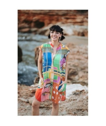 Isla Bonita Moda By SIGRIS - Vestido de Moda Mujer Elegante y Sofisticado