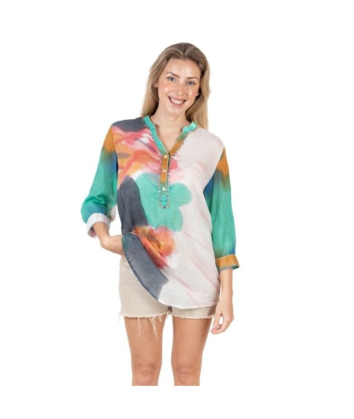 Isla Bonita Moda By SIGRIS - Kurta de Moda Mujer para una Elegancia Exótica