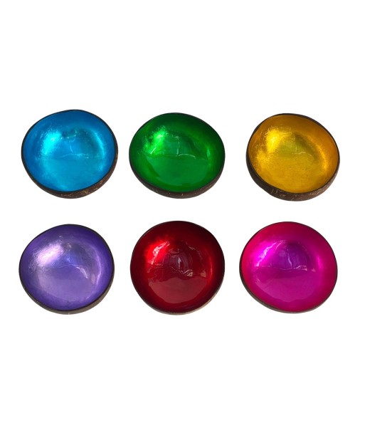 ORIGEN Home Decor Bowl 6 U Bandejas | Cuenco Bol Multicolor - 6x14x14cm
