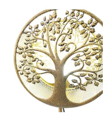 ORIGEN Home Decor Lámpara árbol de vida Lamparas | Lámpara de Pie Dorado - 130x30x12cm