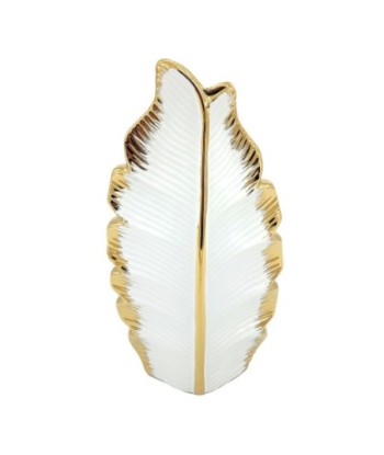 ORIGEN Home Decor Jarrón Jarrones Y Portavelas | Jarrón Blanco - 26x14x6cm