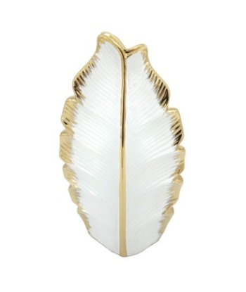 ORIGEN Home Decor Jarrón Jarrones Y Portavelas | Jarrón Blanco - 31x17x8cm
