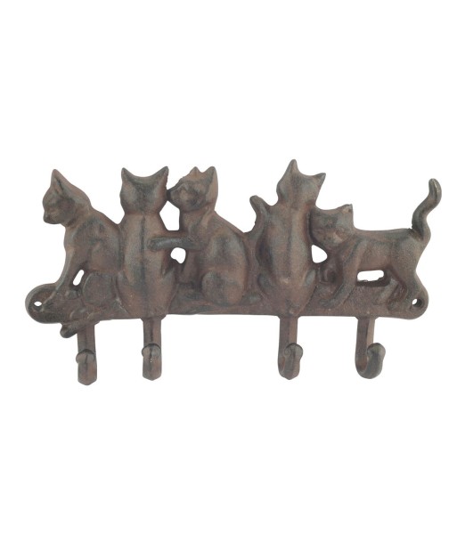 ORIGEN Home Decor Perchas gatos Percheros | Perchero Marrón - 15x27x3cm