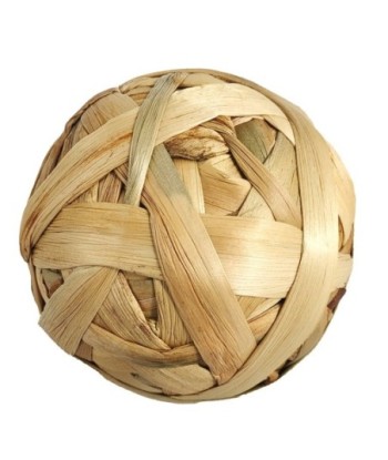 ORIGEN Home Decor Bola decorativa Cestas | Bola de Decoración Marrón - 11x11x11cm