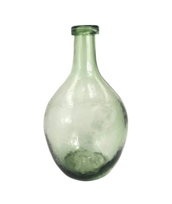 ORIGEN Home Decor Jarrón decorativo Jarrones Y Portavelas | Figura Transparente - 37x20x20cm