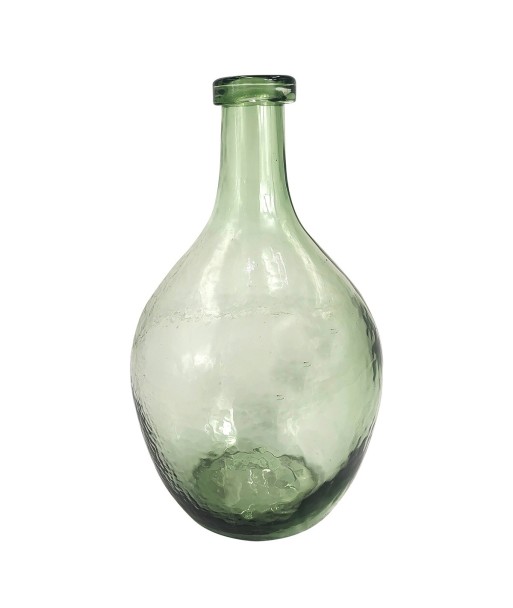 ORIGEN Home Decor Jarrón decorativo Jarrones Y Portavelas | Figura Transparente - 37x20x20cm