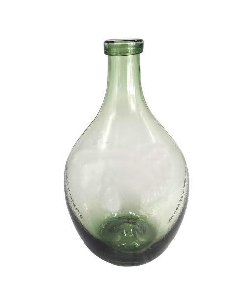 ORIGEN Home Decor Jarrón decorativo Jarrones Y Portavelas | Figura Transparente - 45x26x26cm